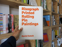 Load image into Gallery viewer, Daniel Eatock – Risograph Printed Rolling Pin Paintings