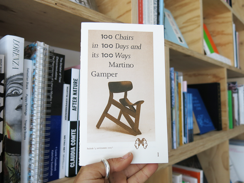 Martino Gamper – 100 Chairs in 100 Days and its 100 Ways